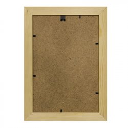 1214 rámeček dřevěný LORETA, přírodní, 24x30cm