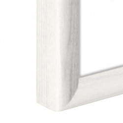 Rámeček dřevěný PHOENIX, bílý, 13x18 cm
