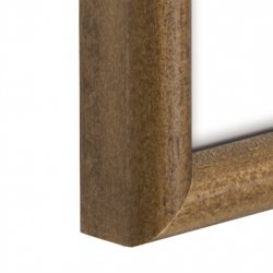 Rámeček dřevěný PHOENIX, hnědý, 10x15 cm