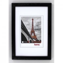 Rámeček plastový PARIS, černá, 10x15 cm