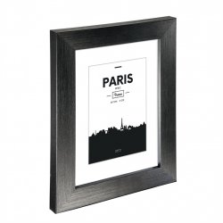 Rámeček plastový PARIS, černá, 13x18 cm