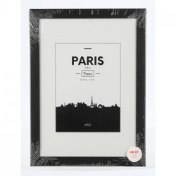 Rámeček plastový PARIS, černá, 21x29,7 cm