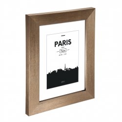 Rámeček plastový PARIS,  měděná, 10x15 cm