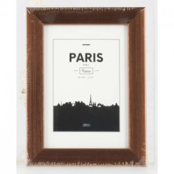 Rámeček plastový PARIS,  měděná, 10x15 cm