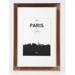Rámeček plastový PARIS, měděná, 21x29,7 cm