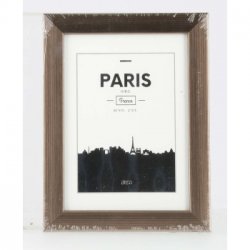 Rámeček plastový PARIS, ocelová, 13x18 cm