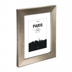 Rámeček plastový PARIS, ocelová, 15x21 cm