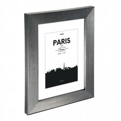 Rámeček plastový PARIS, šedá, 10x15 cm