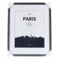 Rámeček plastový PARIS, šedá, 40x50 cm
