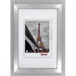 Rámeček plastový PARIS, stříbrná, 20x30 cm
