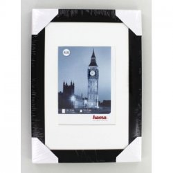 Rámeček hliníkový LONDON, černá, 13x18 cm