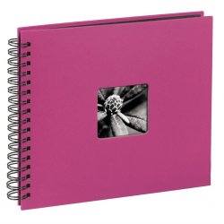 Album klasické spirálové FINE ART 36x32 cm, 50 stran, pink