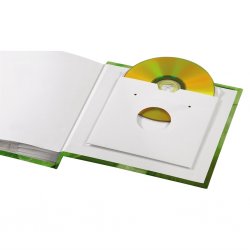 Album memo SINGO 10x15/200, zelené, popisové pole