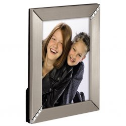 Toronto Portrait Frame, titanium, 13 x 18 cm