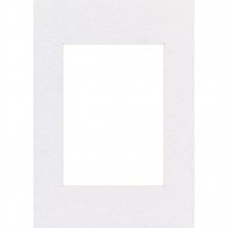 Pasparta arktická bílá, 40x50 cm/ 30x40 cm