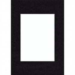 Pasparta, barva černá, 40 x 50 cm/ 30 x 40 cm