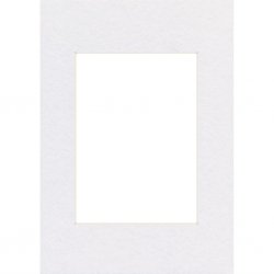 Passepartout, Smooth White, 24 x 30 cm