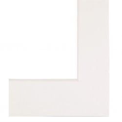 Premium Passe-Partout, arctic white, 30x40/20x30 cm
