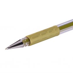 Hybrid Gel Grip Creative Pen, golden