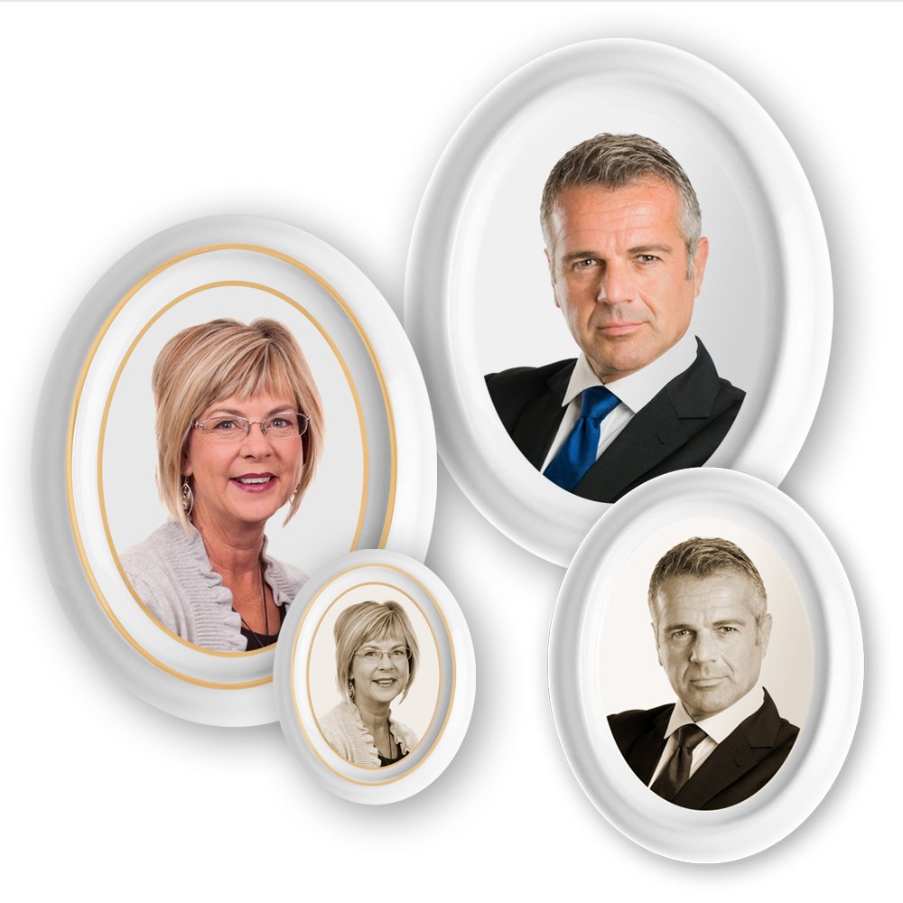 Obrázek produktu: Reliéfní italský ovál barevný