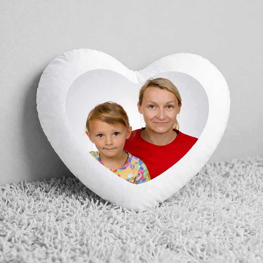 Náhledový obrázek produktu: Polštář srdce velký