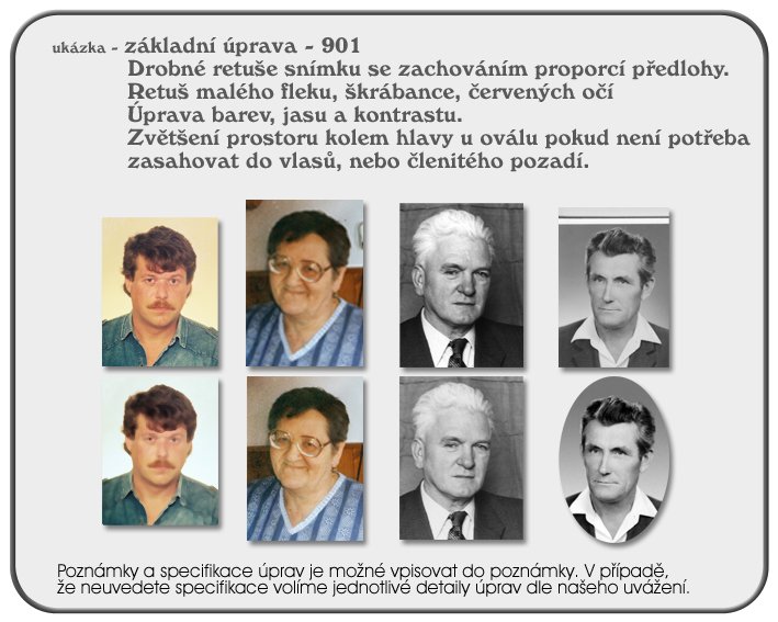 Náhledový obrázek produktu: Samostatné grafické úpravy