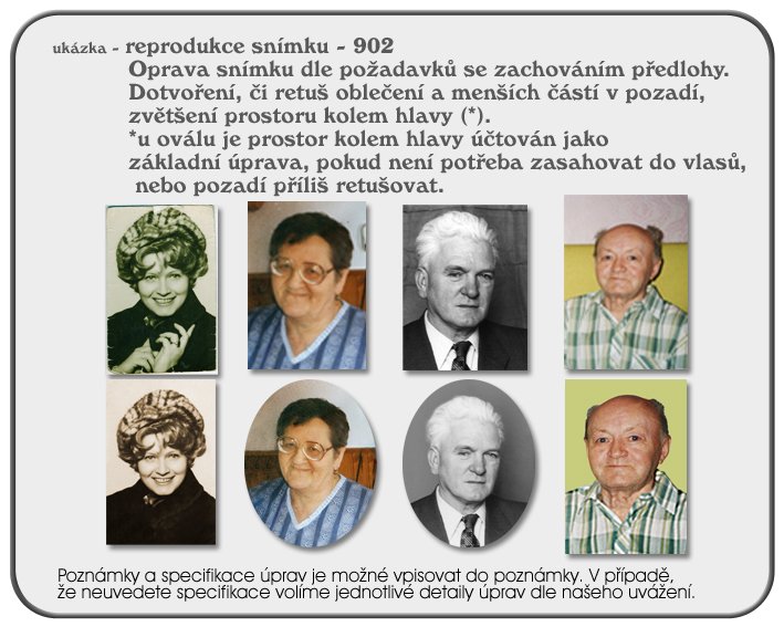 Náhledový obrázek produktu: Samostatné grafické úpravy